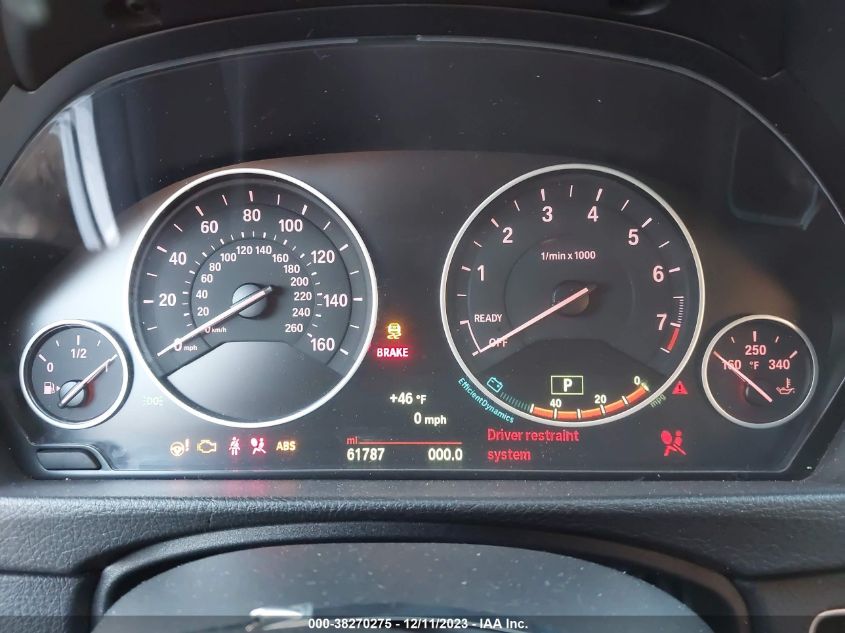 2015 BMW 335I XDRIVE WBA3B9G52FNR92969