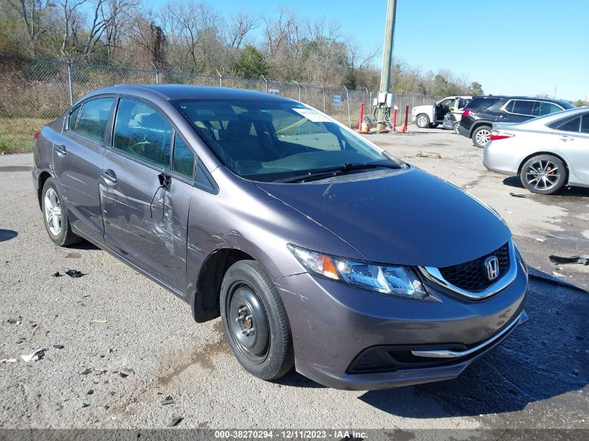 2015 HONDA CIVIC LX - 2HGFB2F54FH564470