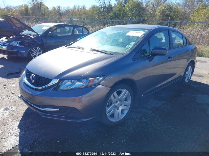 2015 HONDA CIVIC LX - 2HGFB2F54FH564470