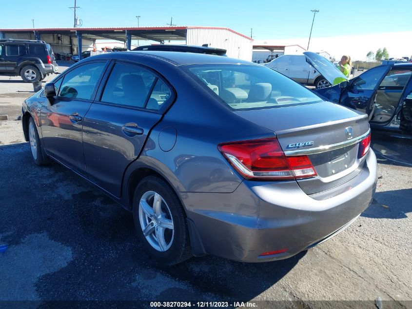 2015 HONDA CIVIC LX - 2HGFB2F54FH564470