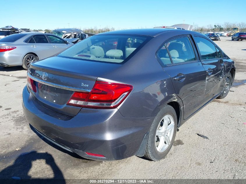 2015 HONDA CIVIC LX - 2HGFB2F54FH564470