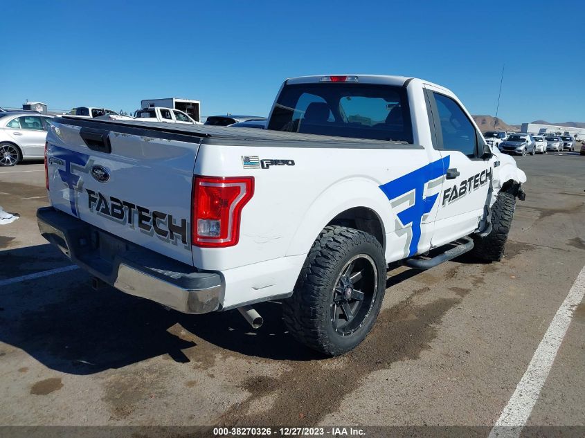 2017 FORD F-150 XL - 1FTMF1C87HKD58025