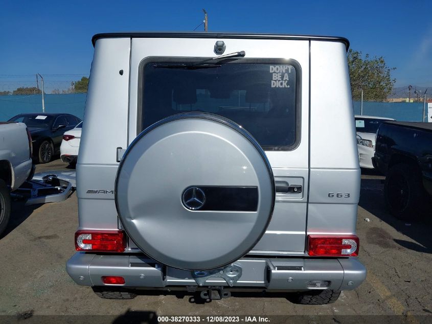 2018 MERCEDES-BENZ AMG G 63 4MATIC WDCYC7DH7JX292302