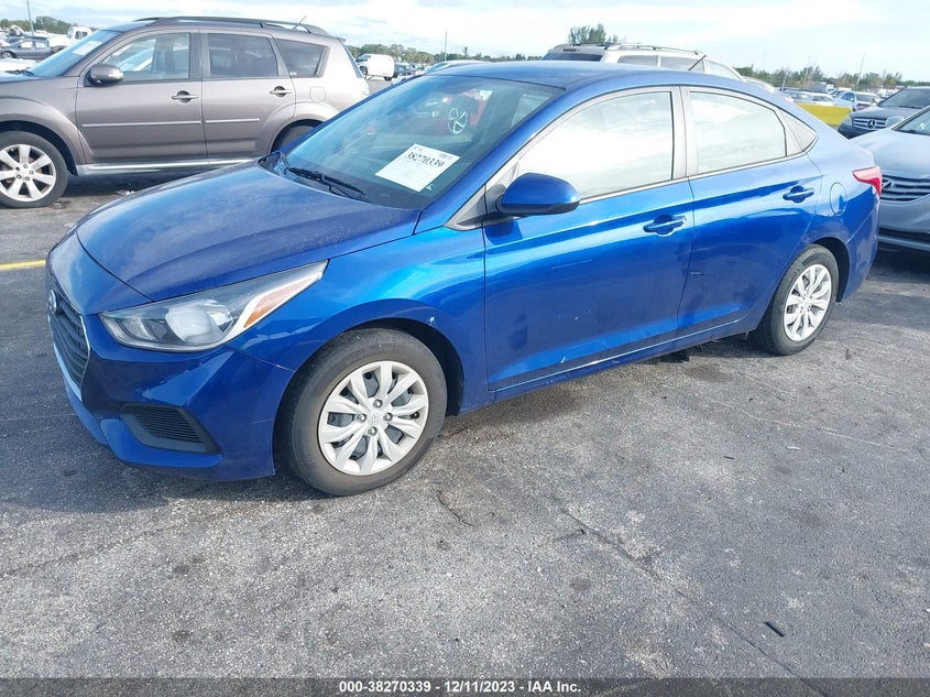 VIN 3KPC24A66ME137166 2021 HYUNDAI ACCENT SE/SEL