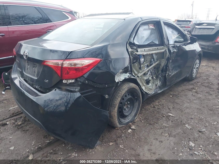 VIN 2T1BURHE4JC120134 2018 TOYOTA COROLLA L/LE/XLE/SE/XSE