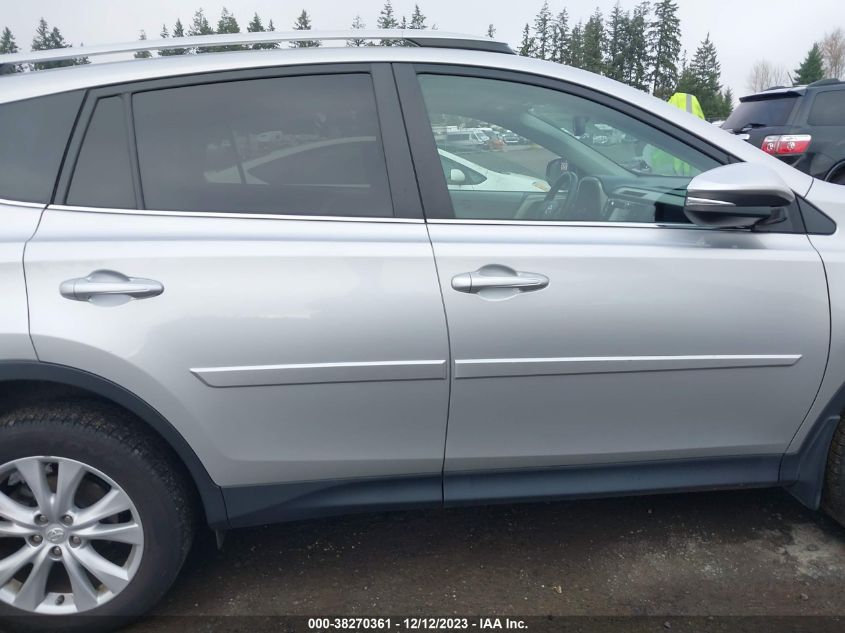 2013 TOYOTA RAV4 LIMITED - 2T3DFREV5DW008105