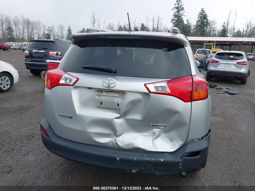 2013 TOYOTA RAV4 LIMITED - 2T3DFREV5DW008105