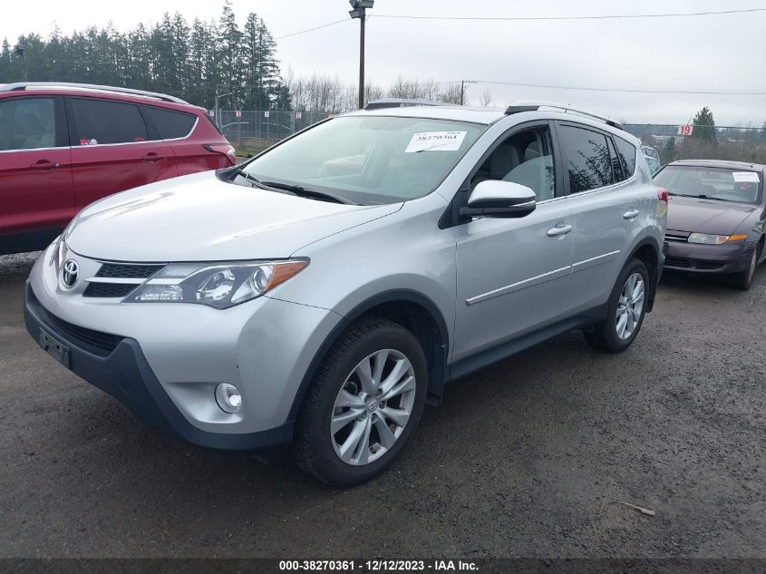 2013 TOYOTA RAV4 LIMITED - 2T3DFREV5DW008105