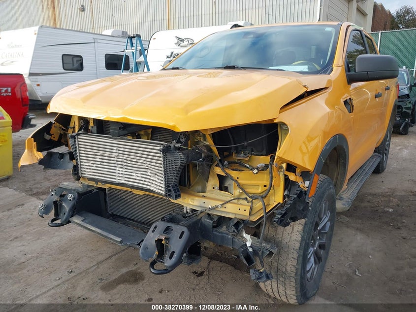 VIN 1FTER4FH7MLD87067 2021 FORD RANGER XLT