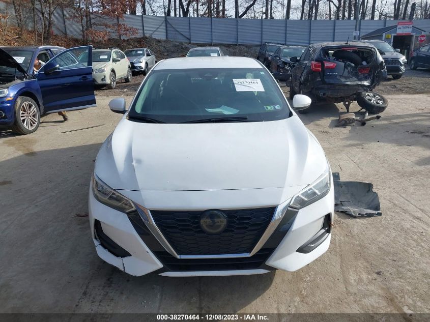 VIN 3N1AB8BV6MY296422 2021 NISSAN SENTRA S