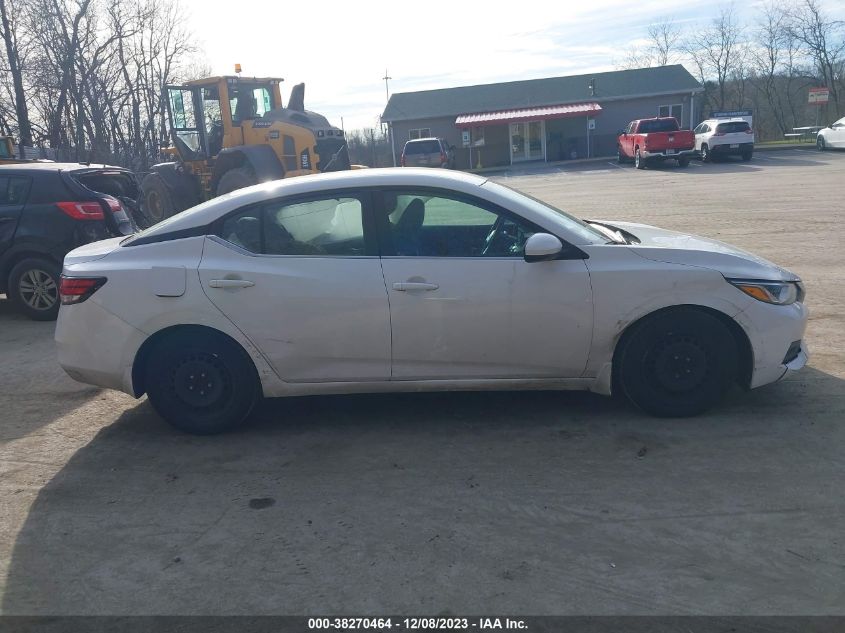 VIN 3N1AB8BV6MY296422 2021 NISSAN SENTRA S