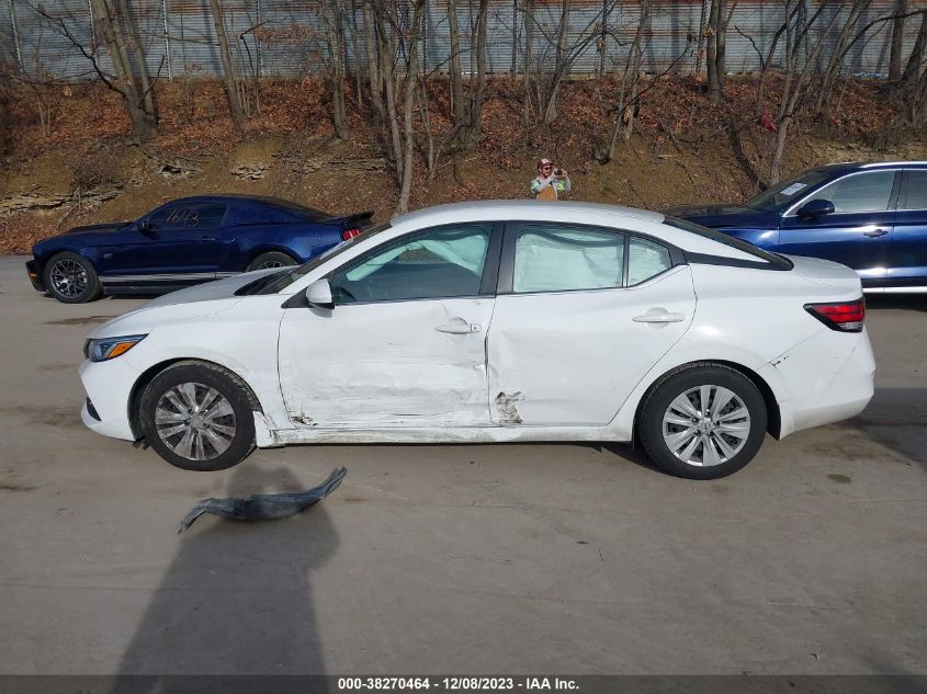 VIN 3N1AB8BV6MY296422 2021 NISSAN SENTRA S