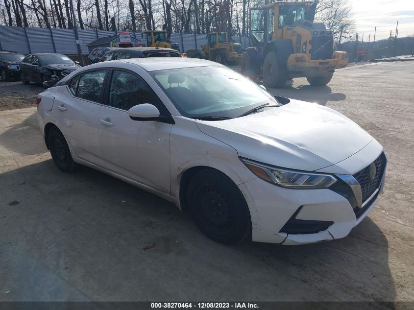 VIN 3N1AB8BV6MY296422 2021 NISSAN SENTRA S