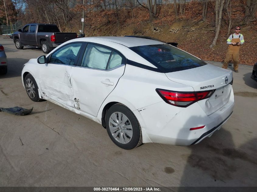 VIN 3N1AB8BV6MY296422 2021 NISSAN SENTRA S