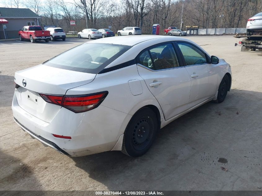 VIN 3N1AB8BV6MY296422 2021 NISSAN SENTRA S