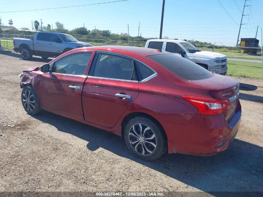 2017 NISSAN SENTRA SV - 3N1AB7AP1HY282124