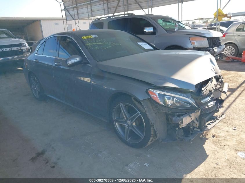 55SWF6GBXFU023300 2015 MERCEDES-BENZ C-CLASS - Image 1