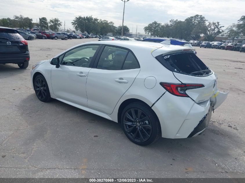 VIN JTNC4MBE3R3219043 2024 TOYOTA COROLLA XSE