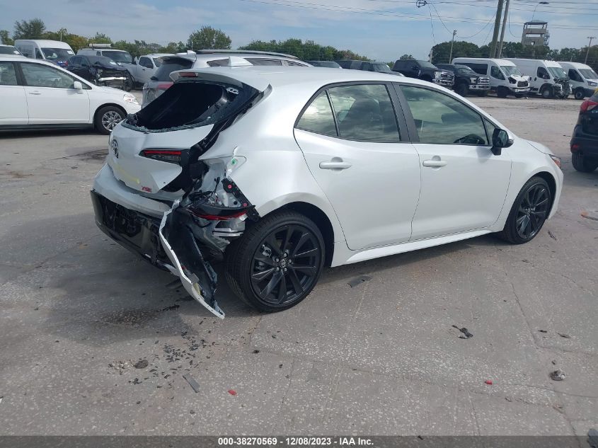 VIN JTNC4MBE3R3219043 2024 TOYOTA COROLLA XSE