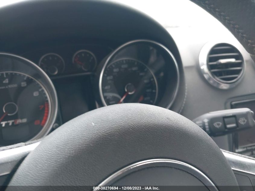2013 AUDI TT RS 2.5 M6 NO LONGER ORDERABLE TRUB3AFK5D1901224