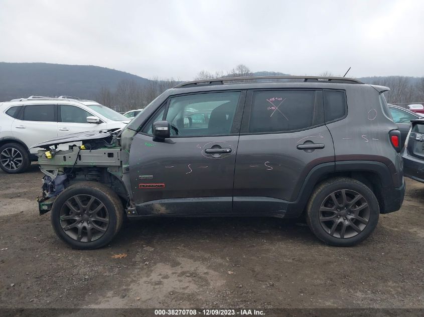 2016 JEEP RENEGADE LATITUDE - ZACCJBBT9GPC56593