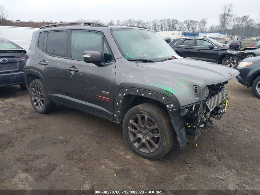 2016 JEEP RENEGADE LATITUDE - ZACCJBBT9GPC56593