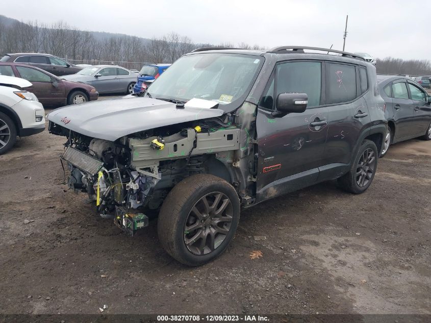 2016 JEEP RENEGADE LATITUDE - ZACCJBBT9GPC56593