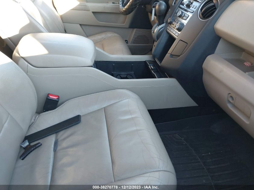 2013 HONDA PILOT EXL - 5FNYF4H50DB033628