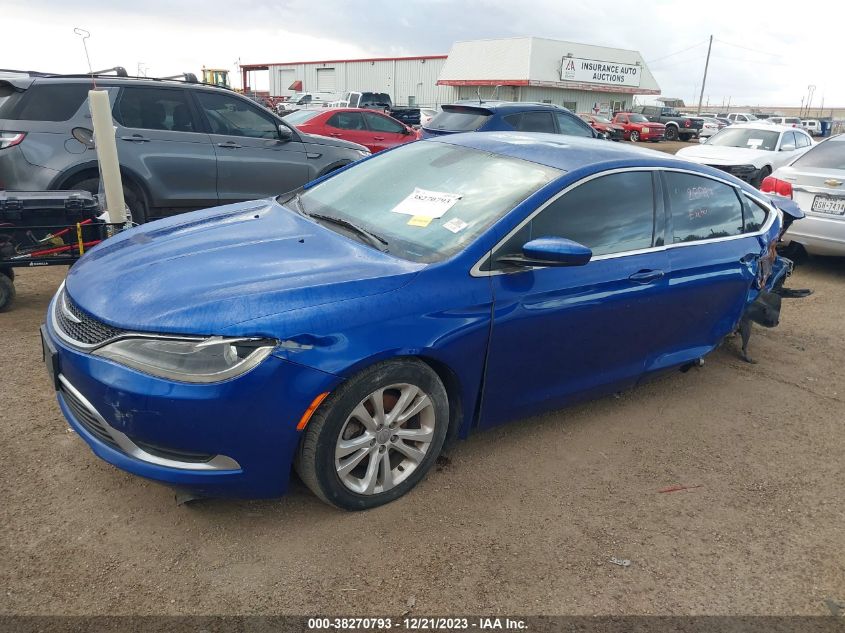 2016 CHRYSLER 200 LIMITED - 1C3CCCAB1GN127847