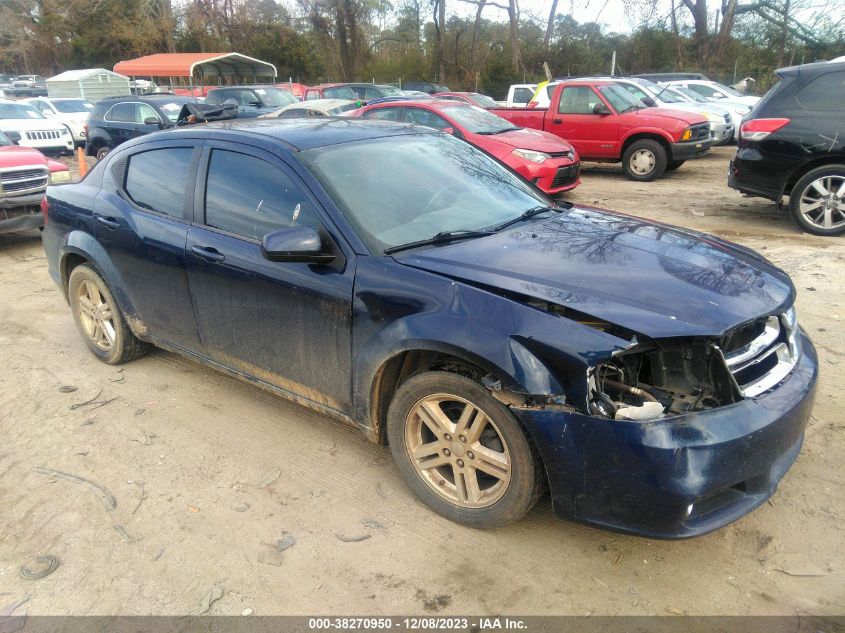 2013 DODGE AVENGER SXT - 1C3CDZCB4DN625985