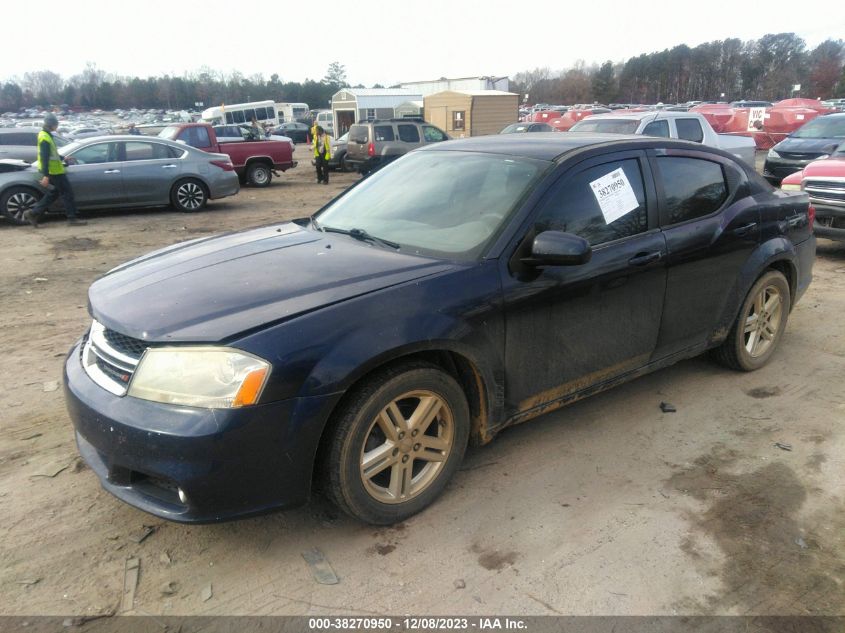 2013 DODGE AVENGER SXT - 1C3CDZCB4DN625985