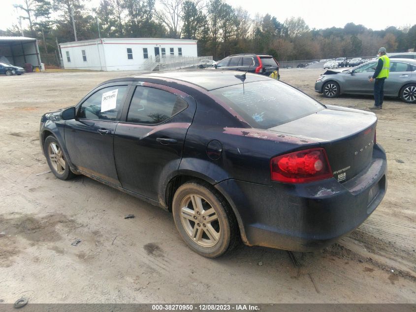 2013 DODGE AVENGER SXT - 1C3CDZCB4DN625985