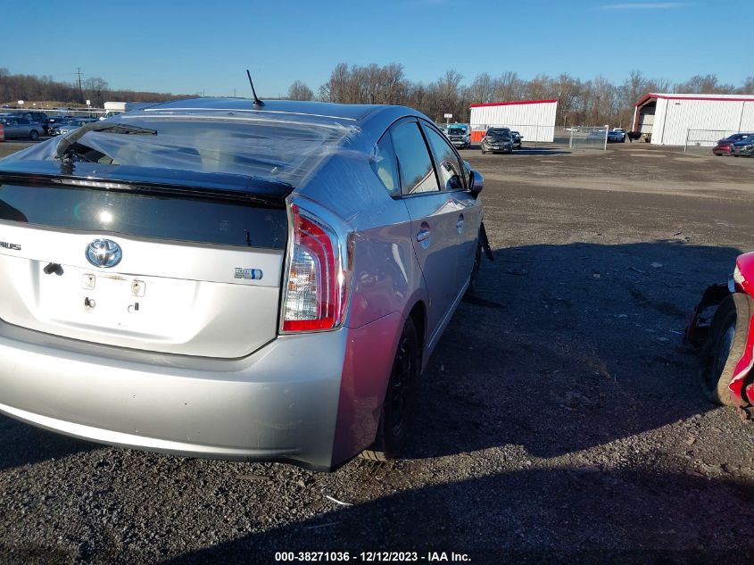 2013 TOYOTA PRIUS - JTDKN3DU2D5626411