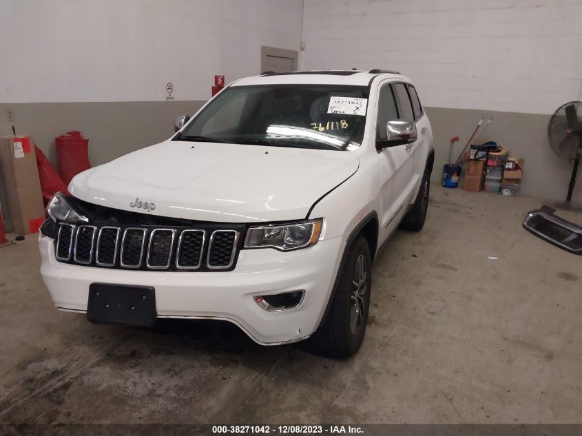 2017 JEEP GRAND CHEROKEE LIMITED 4X4 - 1C4RJFBG7HC761118