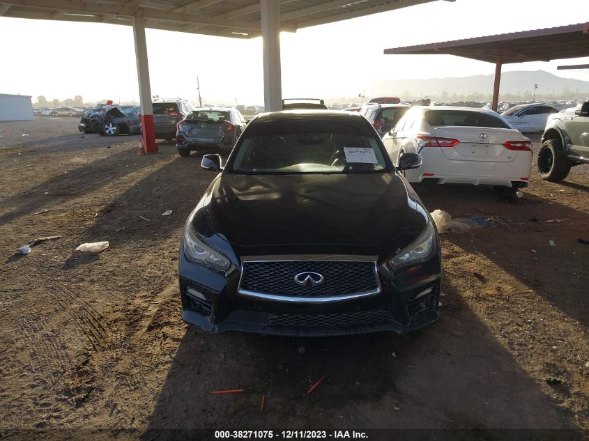 2016 INFINITI Q50 RED SPORT 400 - JN1FV7AR6GM450050