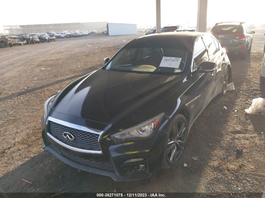 2016 INFINITI Q50 RED SPORT 400 - JN1FV7AR6GM450050
