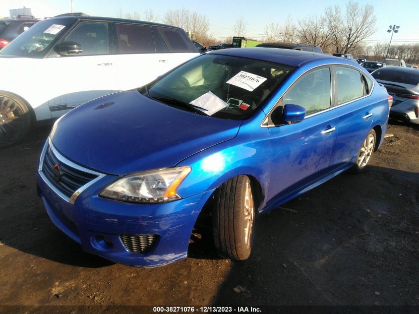 2014 NISSAN SENTRA SR - 3N1AB7AP2EY304272