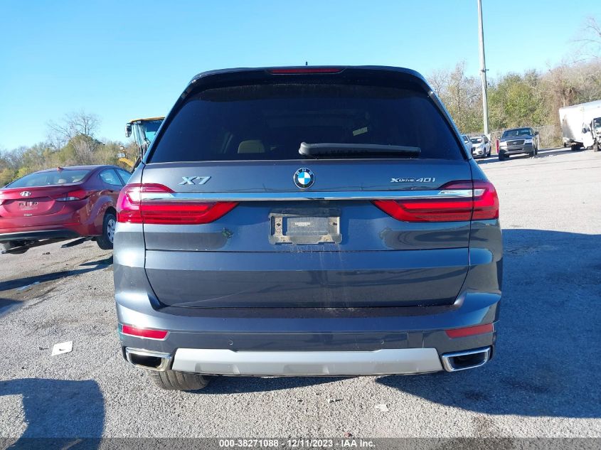 2021 BMW X7 XDRIVE40I 5UXCW2C06M9F48848