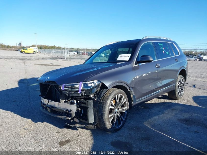2021 BMW X7 XDRIVE40I 5UXCW2C06M9F48848