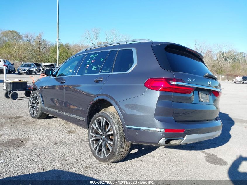 2021 BMW X7 XDRIVE40I 5UXCW2C06M9F48848