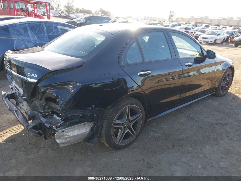 VIN 55SWF6EB1KU295635 2019 MERCEDES-BENZ AMG C 43 4MATIC