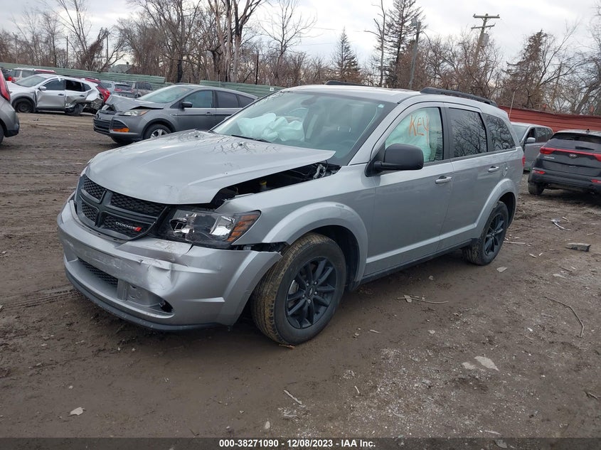 VIN 3C4PDCAB7LT277630 2020 DODGE JOURNEY SE