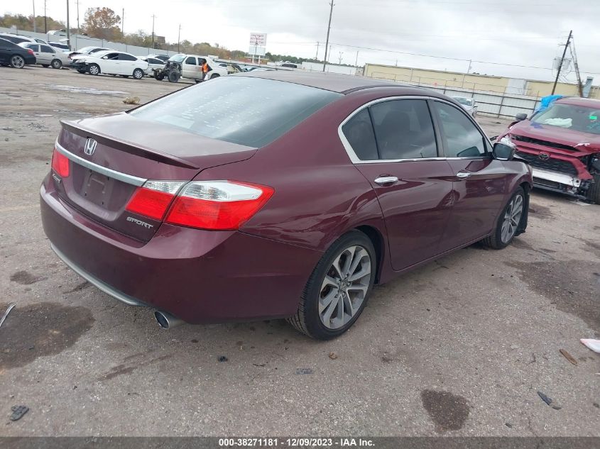 2014 HONDA ACCORD SPORT - 1HGCR2F58EA010411