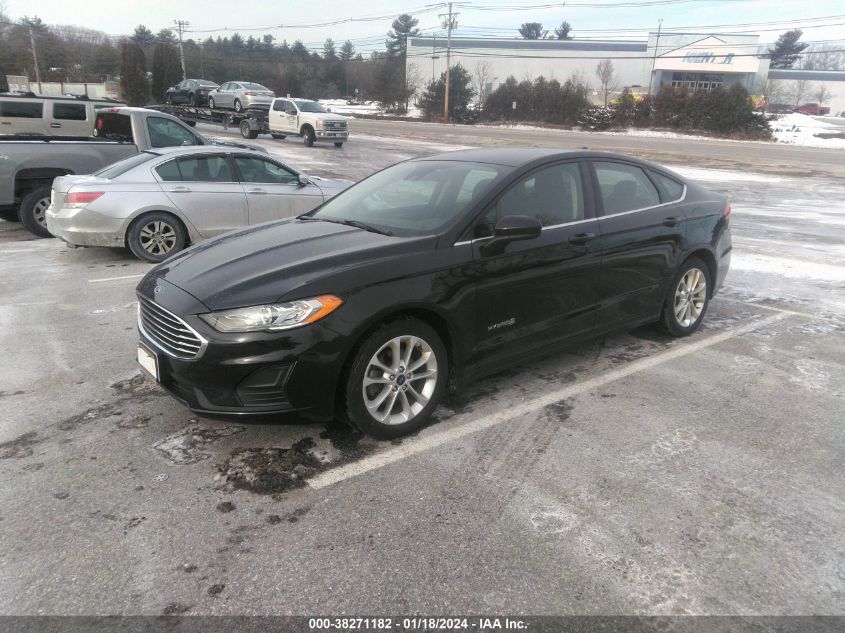 2019 FORD FUSION HYBRID SE - 3FA6P0LU8KR211217