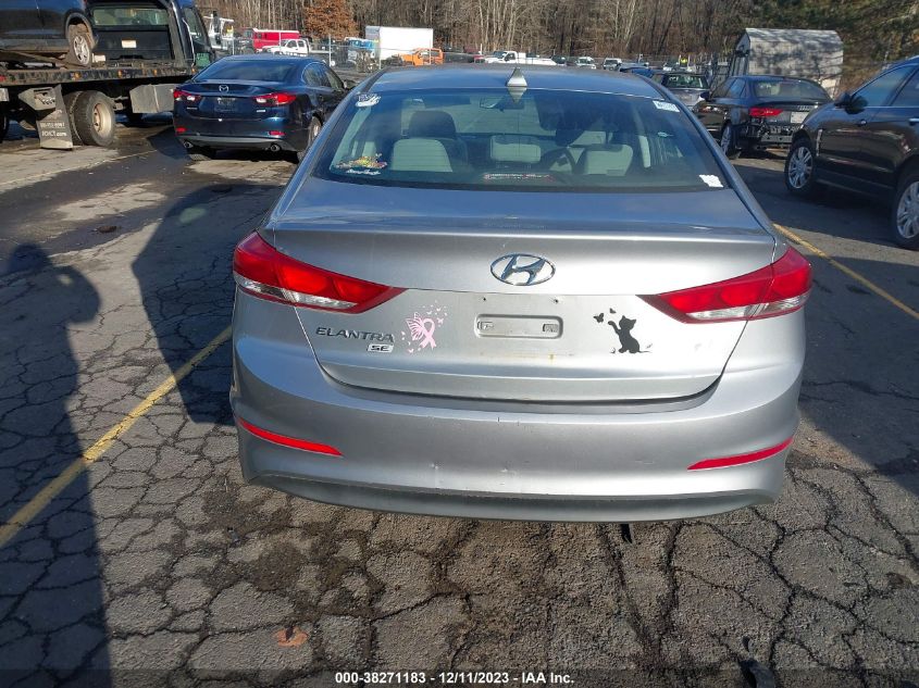 2017 HYUNDAI ELANTRA SE - 5NPD74LF5HH127605