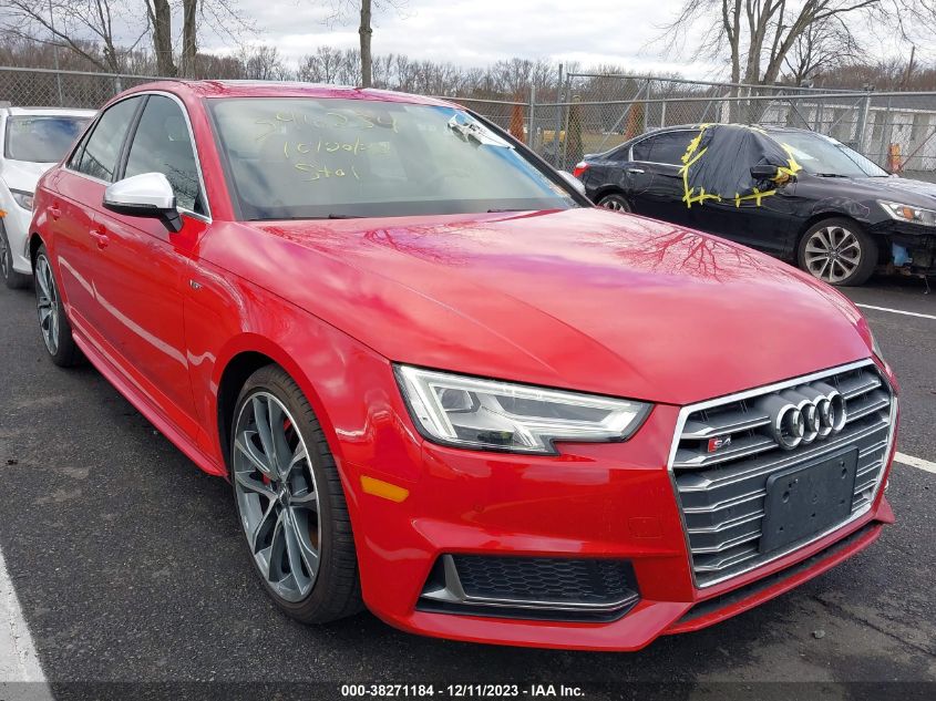 2018 AUDI S4 3.0T PREMIUM PLUS - WAUB4AF4XJA003171