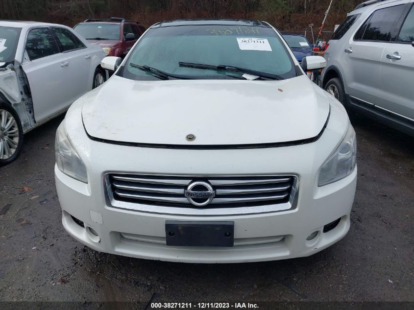 2013 NISSAN MAXIMA S/SV - 1N4AA5AP2DC845047