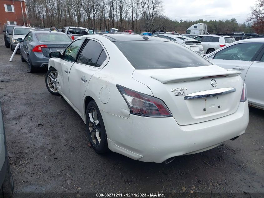 2013 NISSAN MAXIMA S/SV - 1N4AA5AP2DC845047