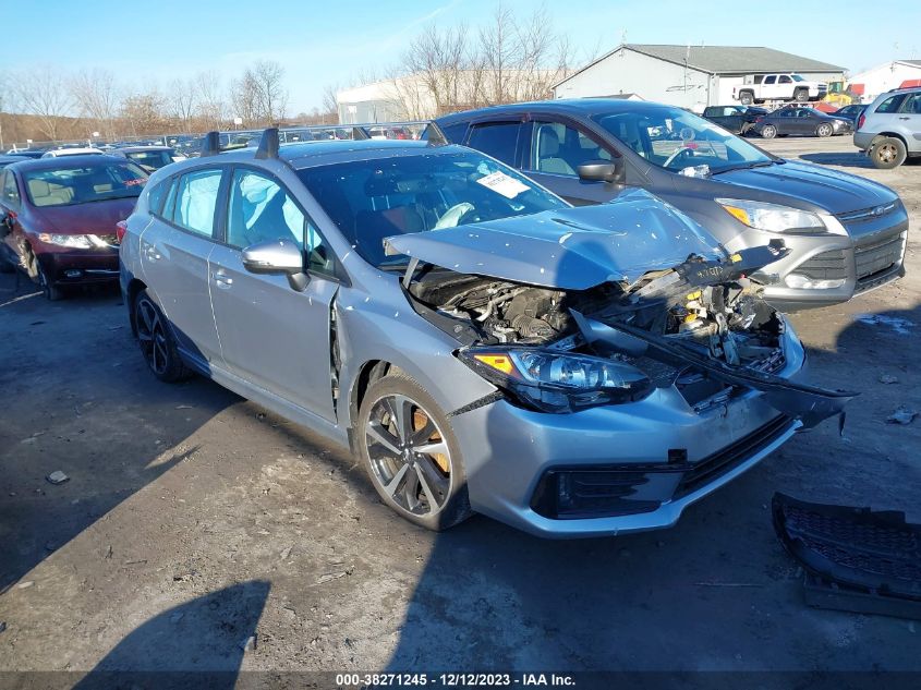 2022 SUBARU IMPREZA SPORT - 4S3GTAL64N3722783