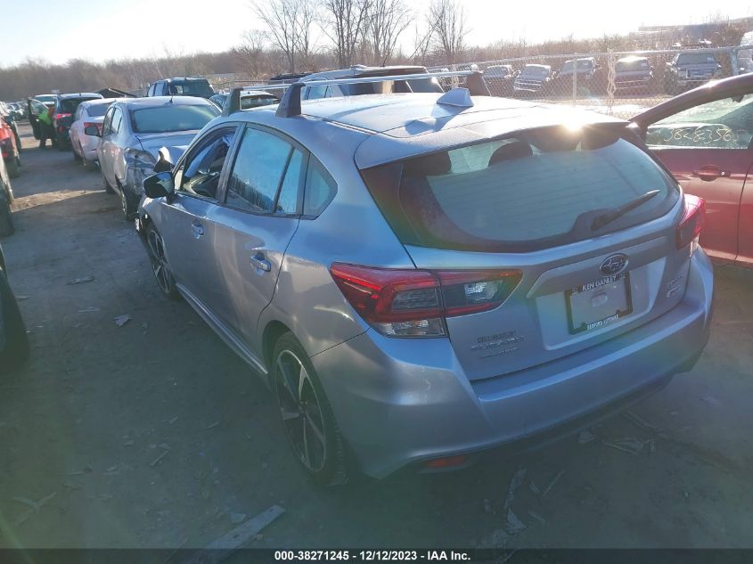 4S3GTAL64N3722783 | 2022 SUBARU IMPREZA